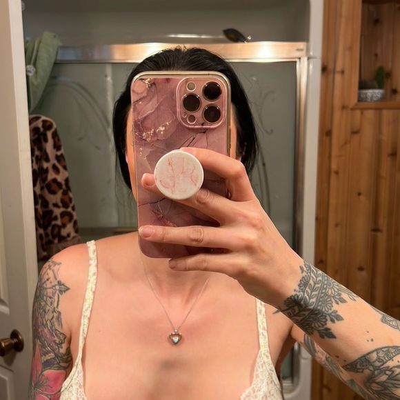 Silver 925 turquoise heart necklace - Picture 2 of 6